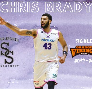 Chris Brady Signs with Ehime Orange Vikings in Japan!