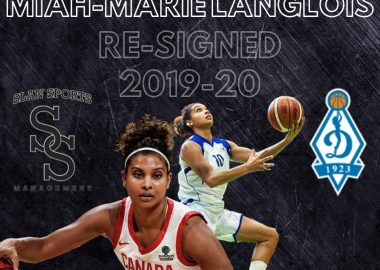 Miah-Marie Langlois re-signs with Dynamo NR in Russia!