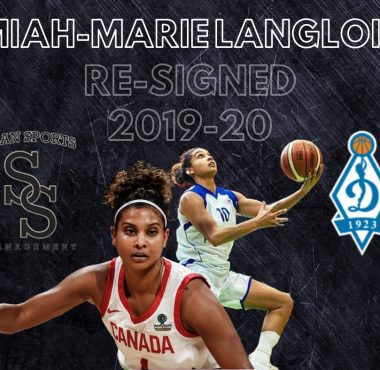 Miah-Marie Langlois re-signs with Dynamo NR in Russia!