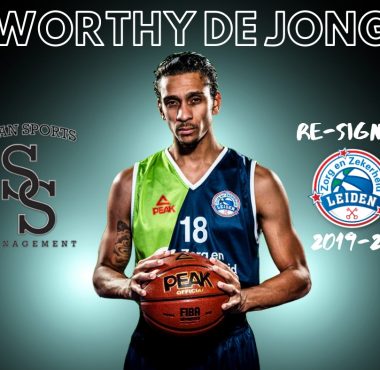 Worthy de Jong re-signed with Leiden in the Netherlands!
