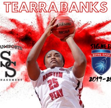 Tearra Banks Signs with Botas in Turkey!