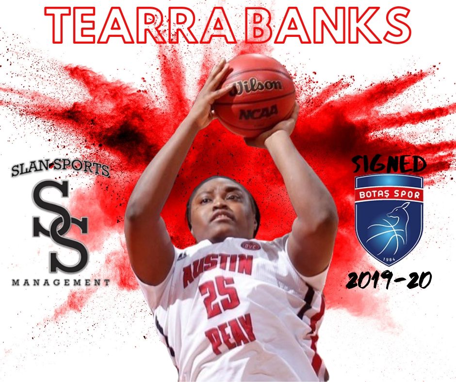 Tearra Banks Signs with Botas in Turkey!