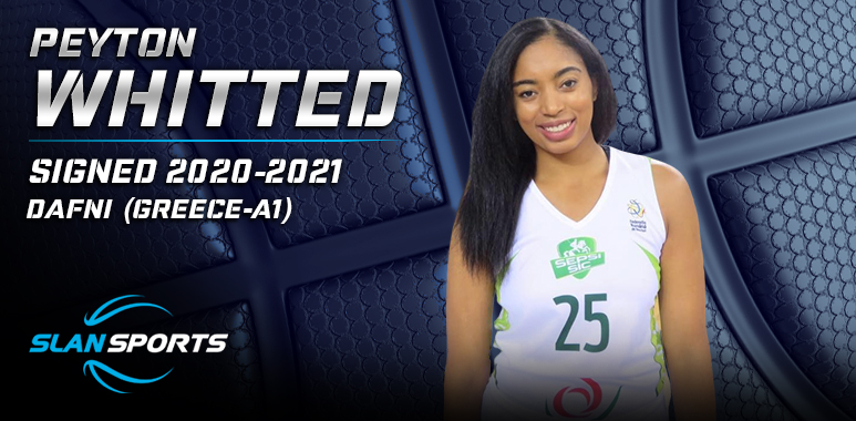 Peyton Whitted Signs in Greece!