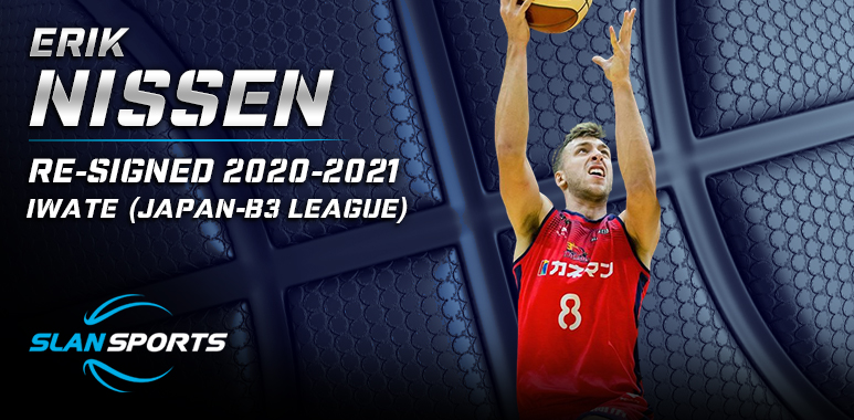 Erik Nissen Re-signs in Japan!